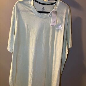 Adidas Men's Mint Green Short Sleeve Tee